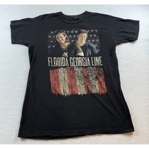 Florida-Georgia Line Concert T-shirt Sz M HOW WE ROLL Tour